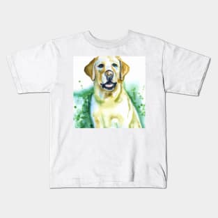 Labrador Retriever Watercolor - Gift For Dog Lovers Kids T-Shirt